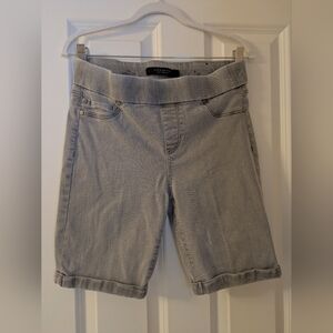 Liverpool Jeans Company Light Gray Women's Bermudas 8